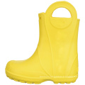 2020 Cheap Fashionable Pink Natural Rubber Rain Boots for kids
